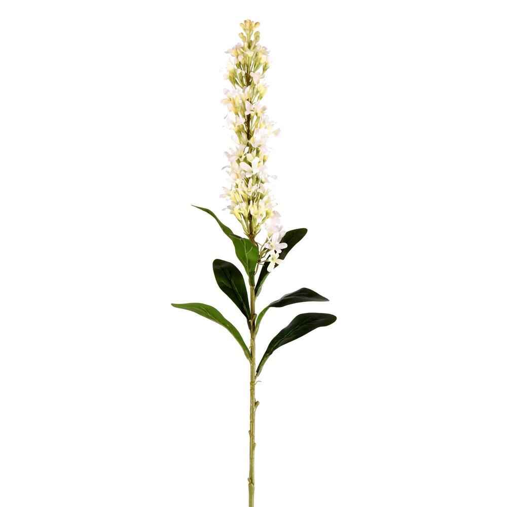 7454 37" Artificial White Hyacinth Stem, Set of 3